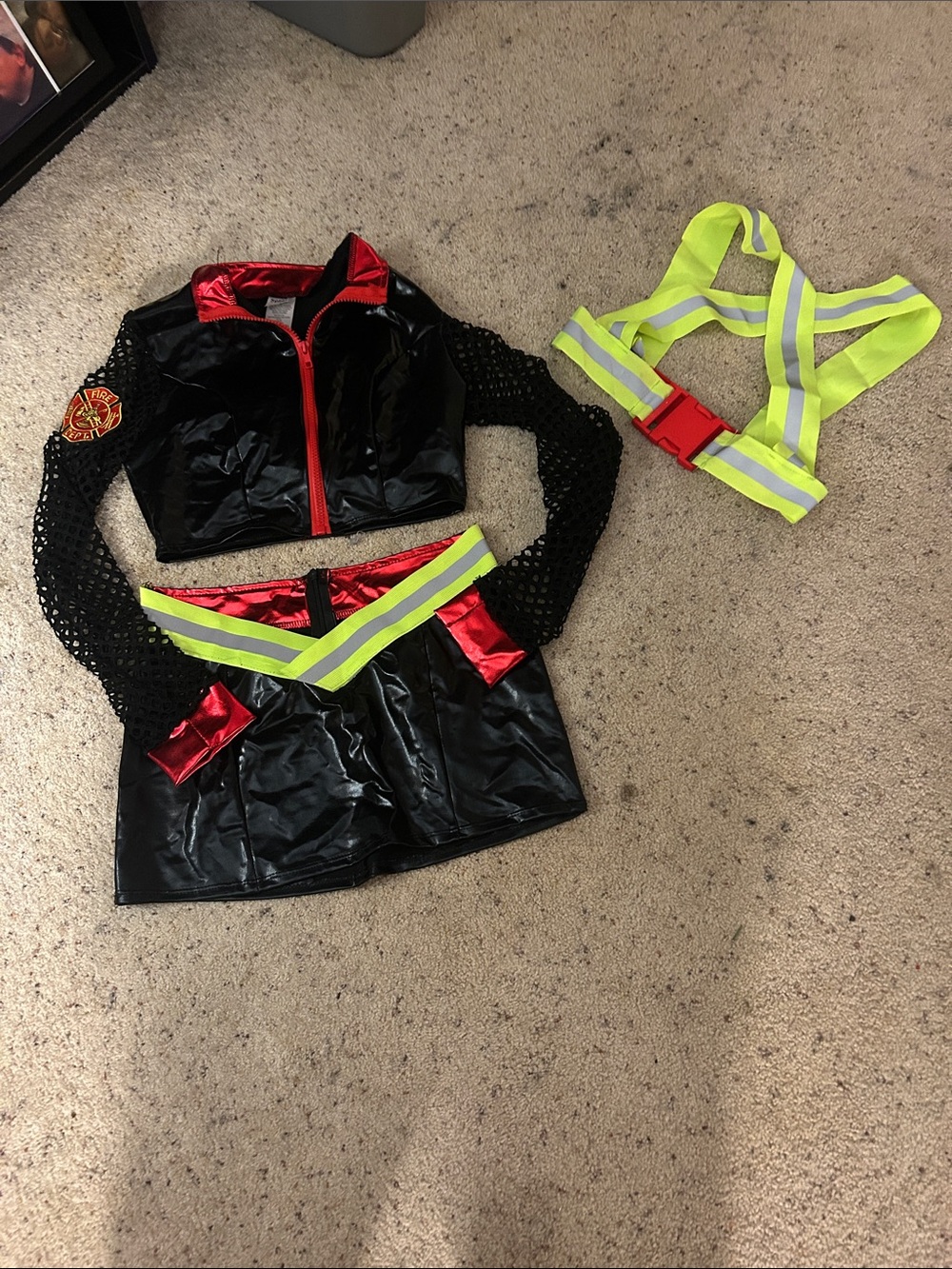 Sexy Firefighter 3 Piece Costume